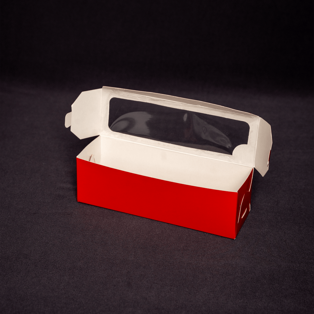 TINY MACARRONS ROJA x12 uds. - Mpac Smart Packaging